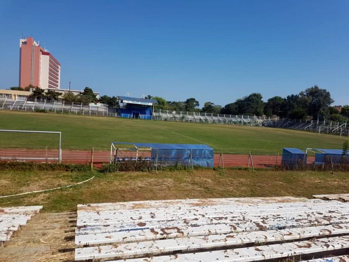  VIDEO+FOTO Ruinele cetății Callatis s-au extins » Imagini incredibile de pe stadionul din Mangalia, acolo unde au jucat Denis Alibec sau Cristi Săpunaru