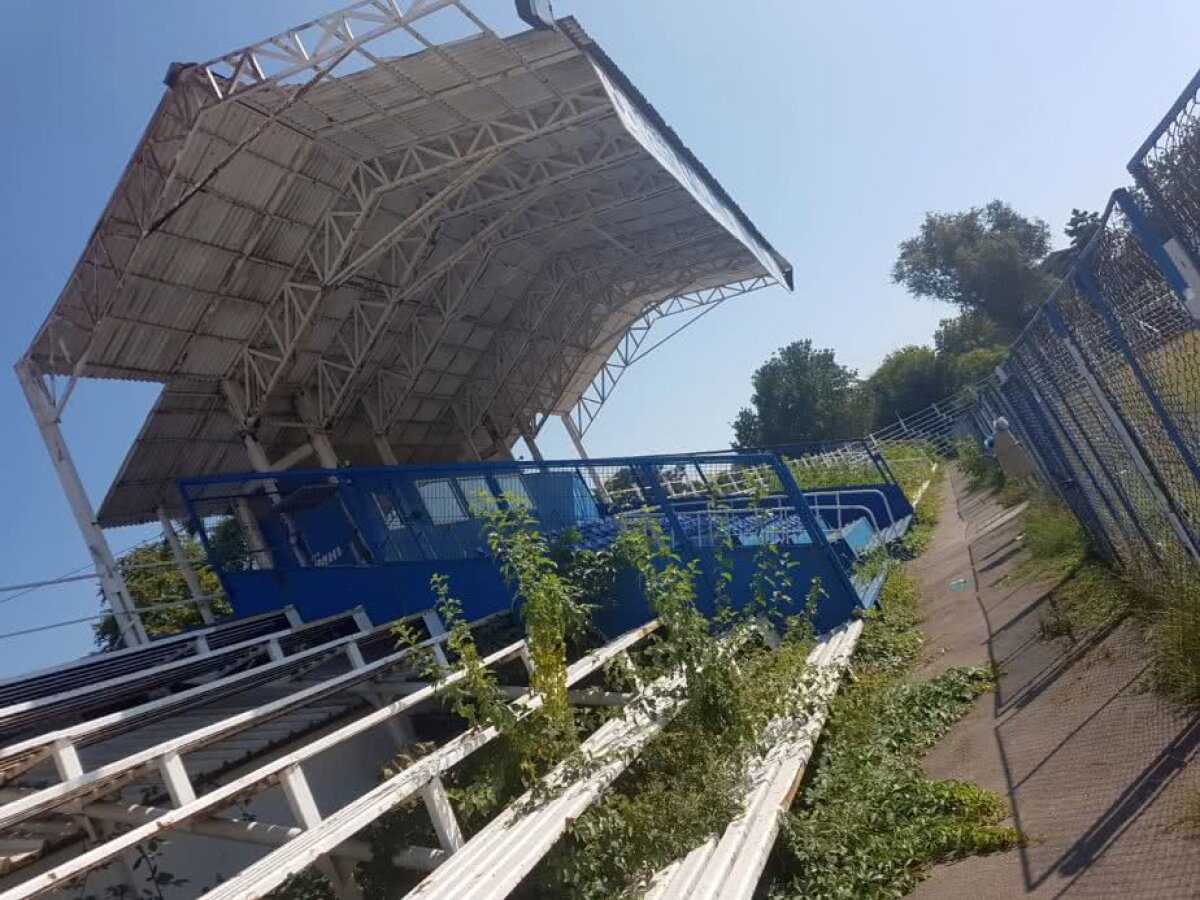  VIDEO+FOTO Ruinele cetății Callatis s-au extins » Imagini incredibile de pe stadionul din Mangalia, acolo unde au jucat Denis Alibec sau Cristi Săpunaru