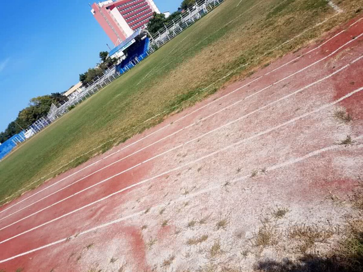  VIDEO+FOTO Ruinele cetății Callatis s-au extins » Imagini incredibile de pe stadionul din Mangalia, acolo unde au jucat Denis Alibec sau Cristi Săpunaru