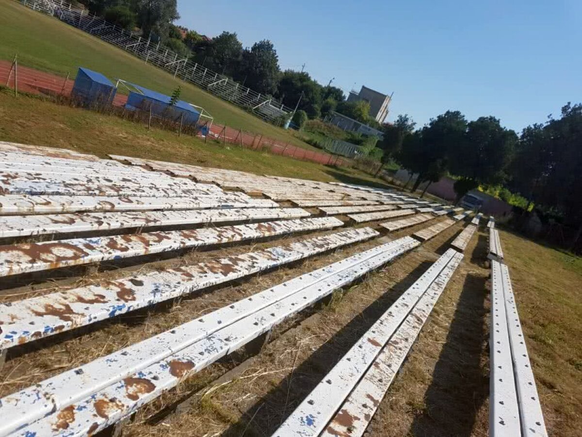  VIDEO+FOTO Ruinele cetății Callatis s-au extins » Imagini incredibile de pe stadionul din Mangalia, acolo unde au jucat Denis Alibec sau Cristi Săpunaru