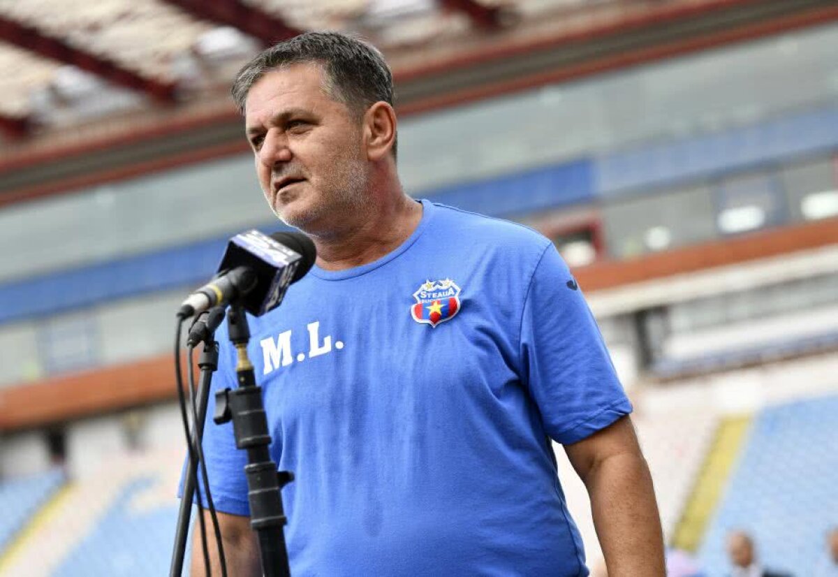 GALERIE FOTO Lăcătuș și Iordănescu au vorbit înaintea demolării stadionului Ghencea + Alte glorii steliste au fost prezente la eveniment