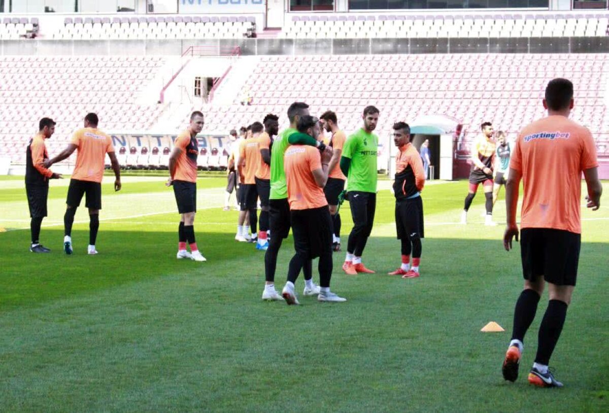 CFR CLUJ - DUDELANGE // Replica savuroasă a lui Camora pentru luxemburghezi + Ardelenii sunt optimiști înaintea returului cu Dudelange