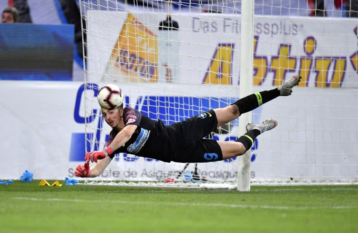 FCSB - RAPID VIENA // Ce gafe! Andrei Vlad le-a făcut cadou golul austriecilor