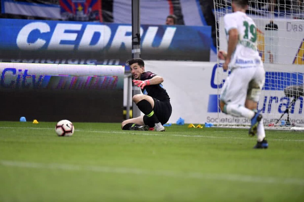 FCSB - RAPID VIENA // Ce gafe! Andrei Vlad le-a făcut cadou golul austriecilor