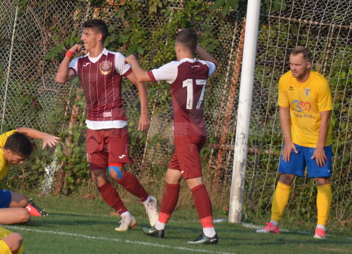 GALERIE FOTO I-a luat ochii tatălui! Aproape de CFR Cluj, Ionel Ganea l-a remarcat în Gruia chiar pe fiul său