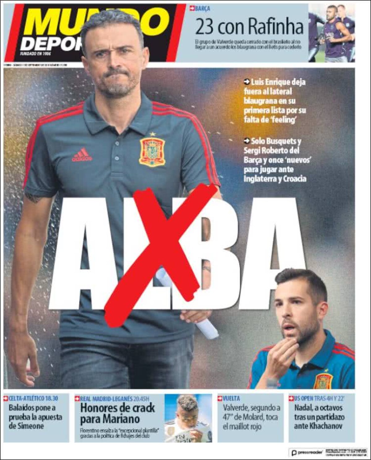 Ce scriu azi ziarele de sport din lume (1 septembrie 2018)