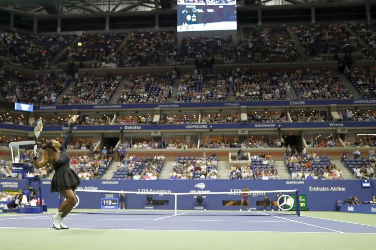 FOTO Serena Williams și-a umilit sora la US Open! » Urmează duelul cu coșmarul Simonei Halep