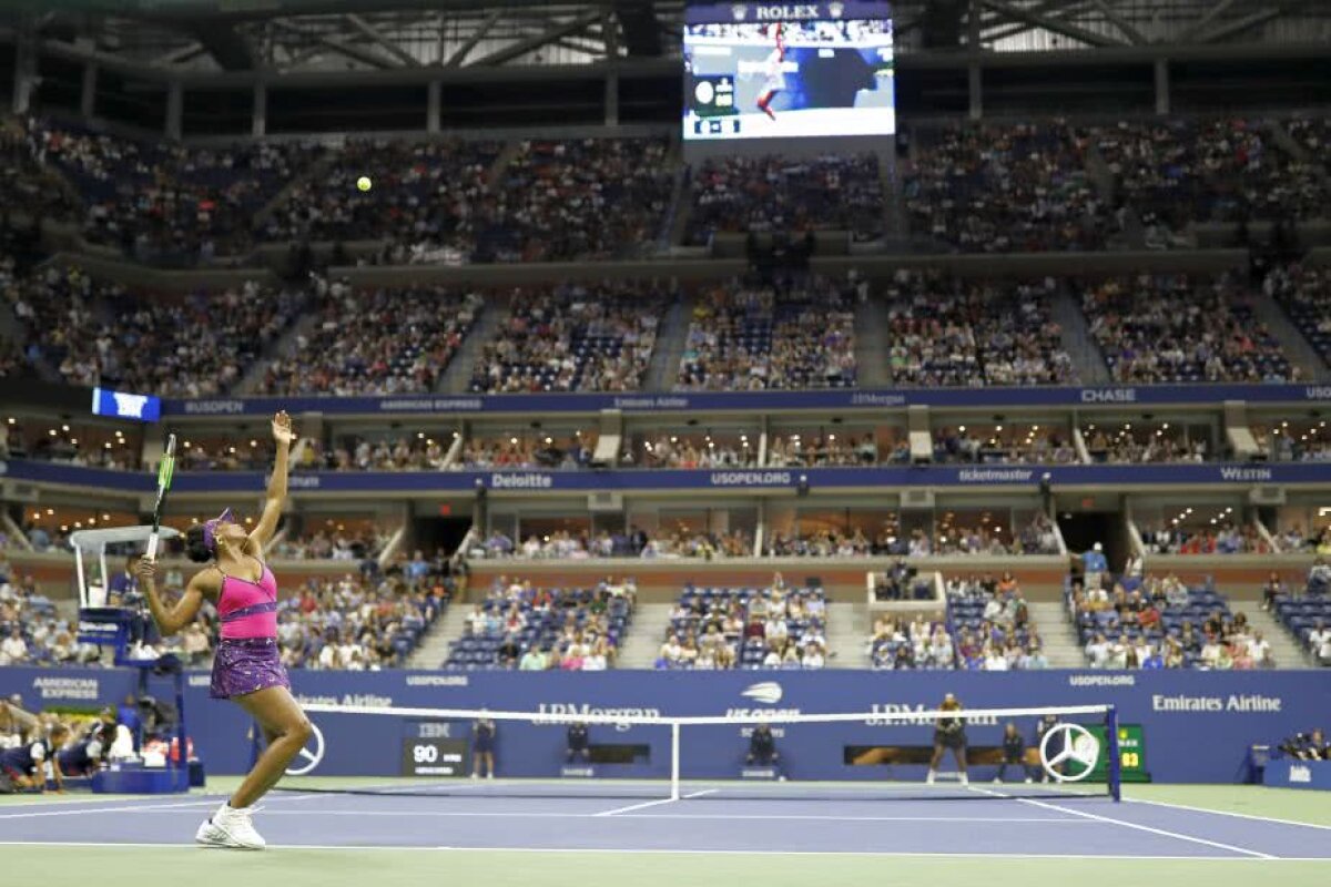 FOTO Serena Williams și-a umilit sora la US Open! » Urmează duelul cu coșmarul Simonei Halep