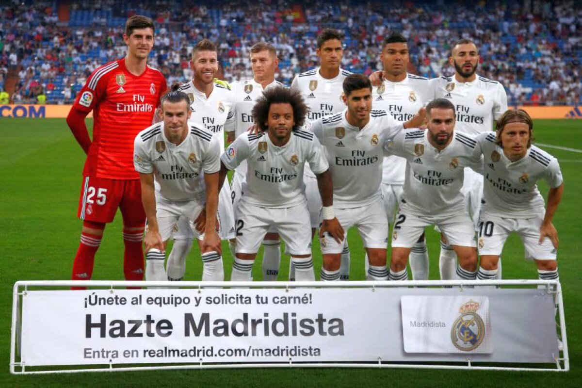 FOTO // Real Madrid - Leganes 4-1 » Spectacol pe "Bernabeu" la debutul lui Courtois