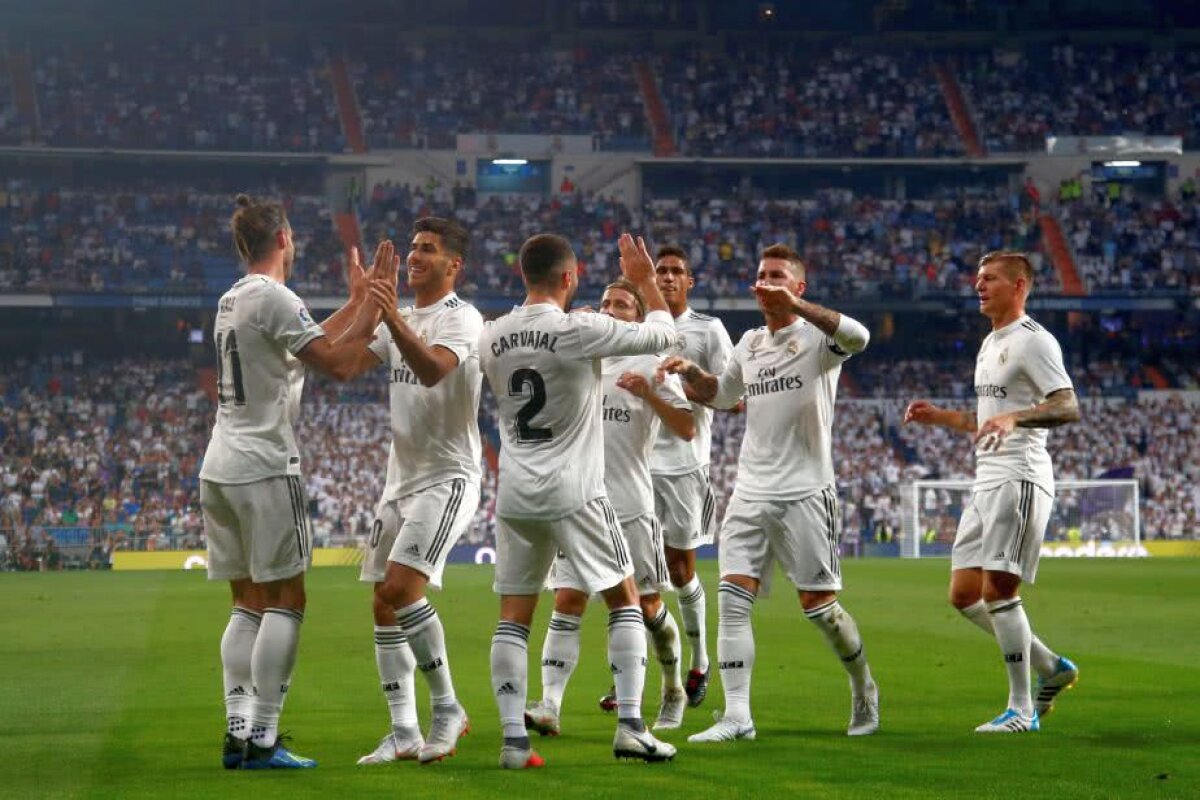 FOTO // Real Madrid - Leganes 4-1 » Spectacol pe "Bernabeu" la debutul lui Courtois