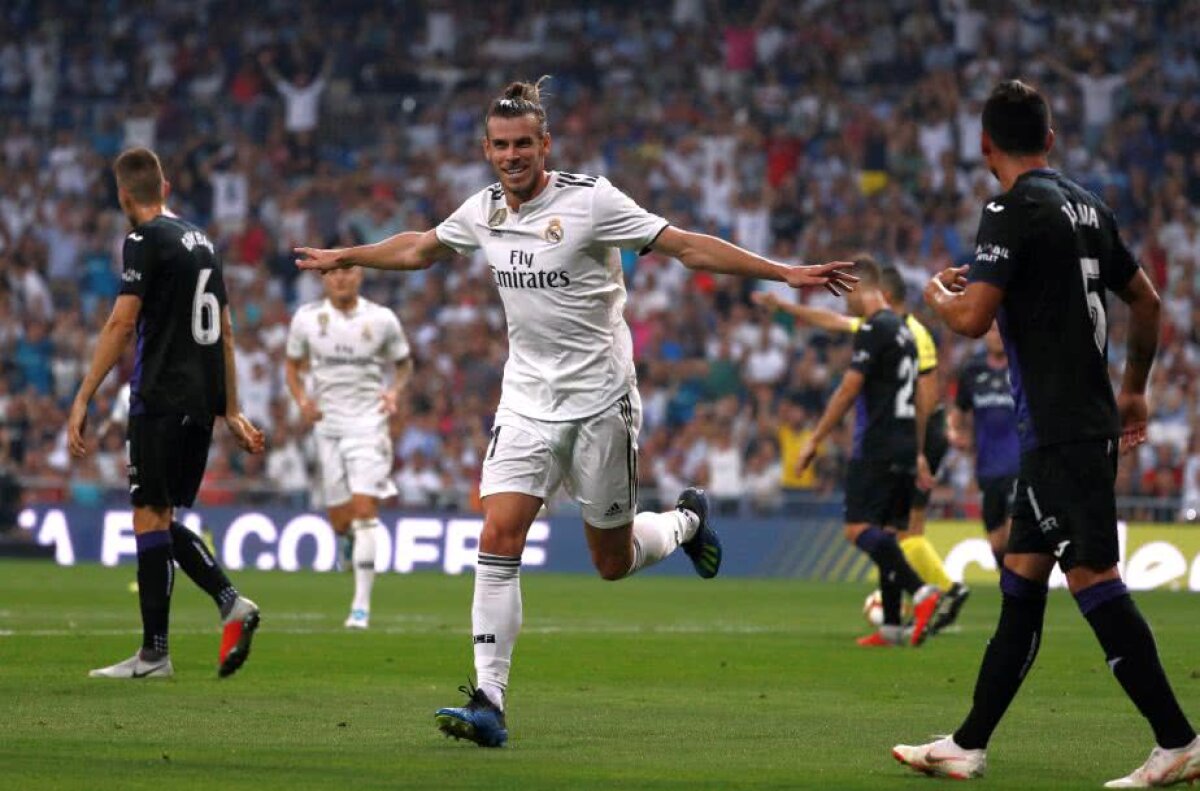 FOTO // Real Madrid - Leganes 4-1 » Spectacol pe "Bernabeu" la debutul lui Courtois