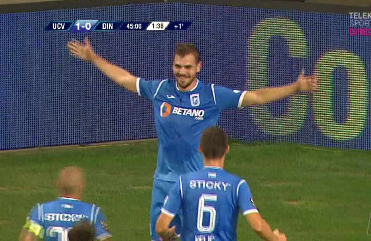 CS U CRAIOVA - DINAMO 3-0 // FOTO Oltenii o umilesc pe Dinamo la scor de neprezentare și urcă pe podium!