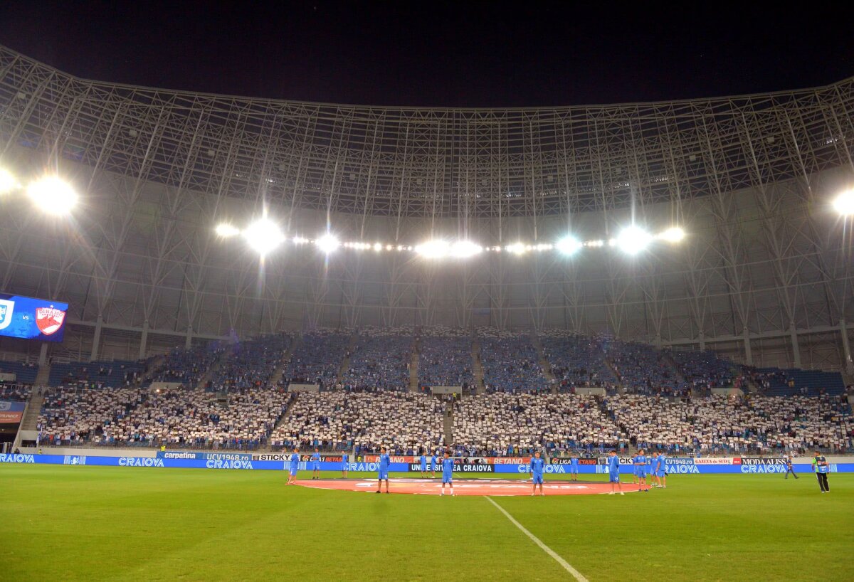 CS U CRAIOVA - DINAMO 3-0 // FOTO Oltenii o umilesc pe Dinamo la scor de neprezentare și urcă pe podium!