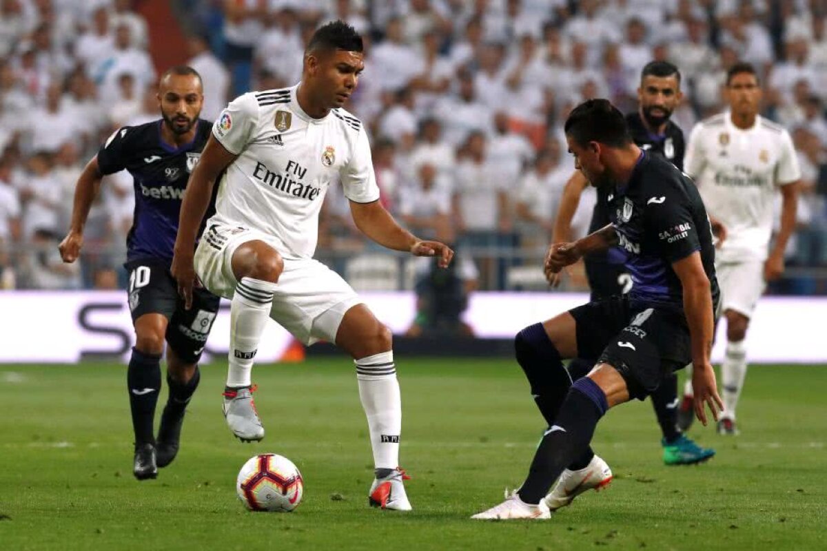 FOTO // Real Madrid - Leganes 4-1 » Spectacol pe "Bernabeu" la debutul lui Courtois