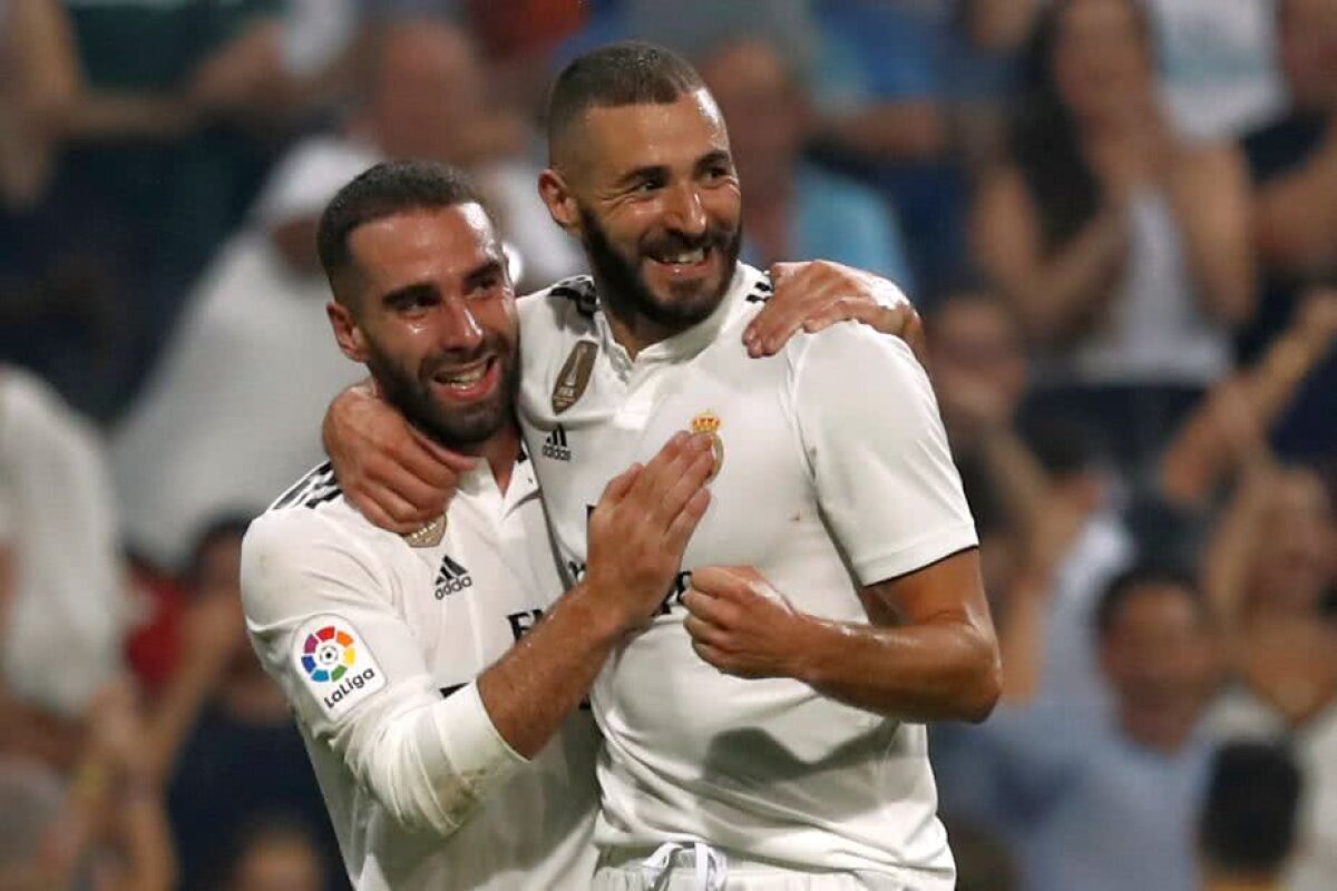 FOTO // Real Madrid - Leganes 4-1 » Spectacol pe "Bernabeu" la debutul lui Courtois