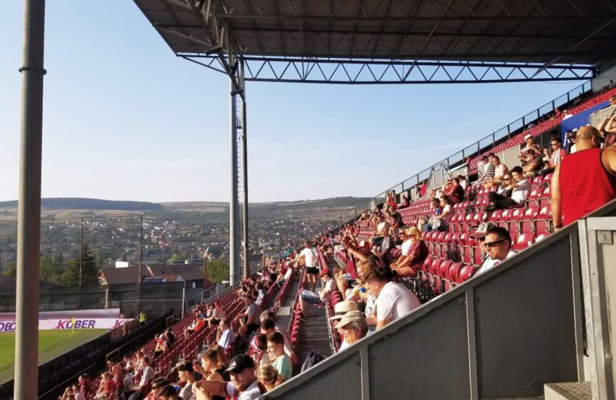 CFR CLUJ - VIITORUL // FOTO Efectul Dudelange » Ce s-a întâmplat pe arena lui CFR după dezastrul din Europa