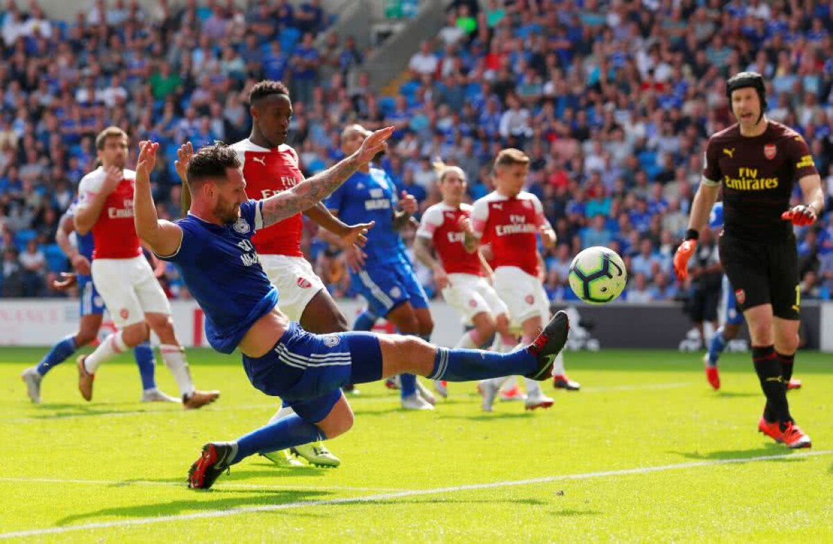 CARDIFF - ARSENAL 2-3 // FOTO Victorie spectaculoasă a "tunarilor", prima a sezonului în deplasare » Lacazette, decisiv în final