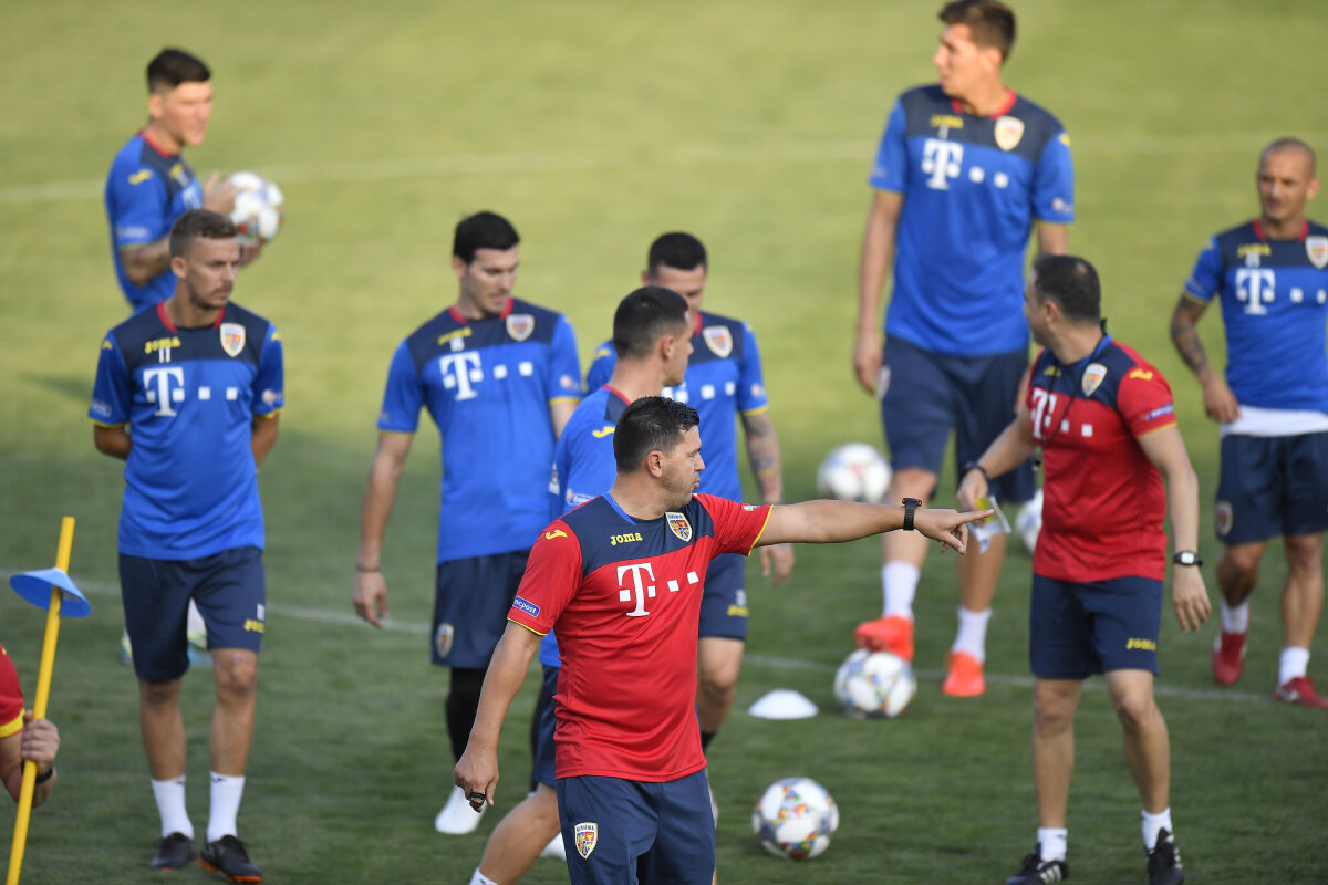 GALERIE FOTO Primul antrenament al "tricolorilor" înaintea "dublei" cu Muntenegru și Serbia din Liga Națiunilor