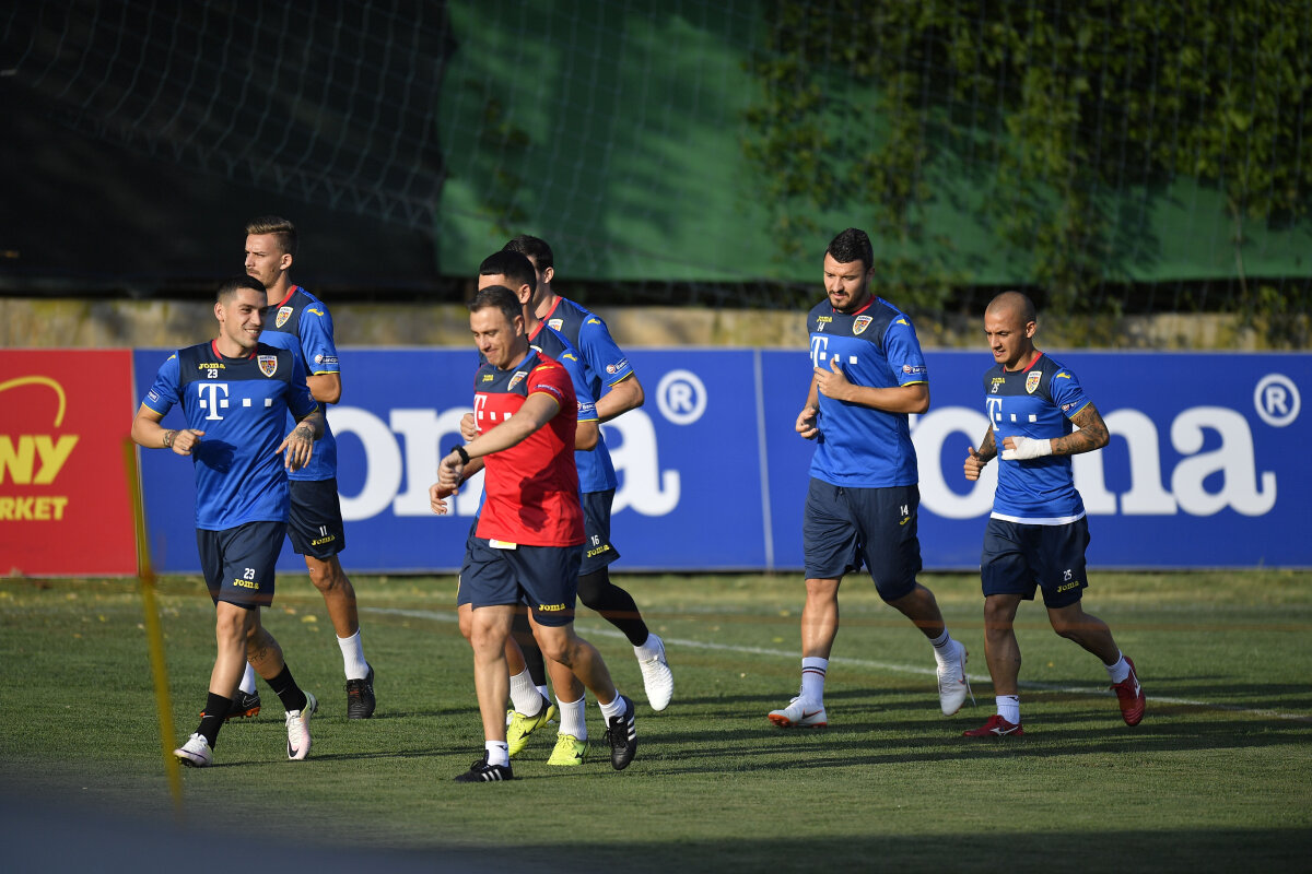 GALERIE FOTO Primul antrenament al "tricolorilor" înaintea "dublei" cu Muntenegru și Serbia din Liga Națiunilor