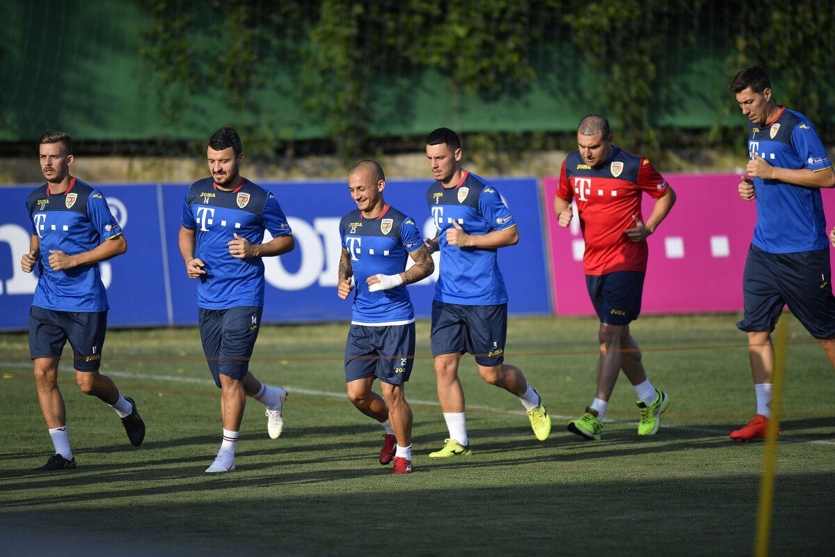 GALERIE FOTO Primul antrenament al "tricolorilor" înaintea "dublei" cu Muntenegru și Serbia din Liga Națiunilor