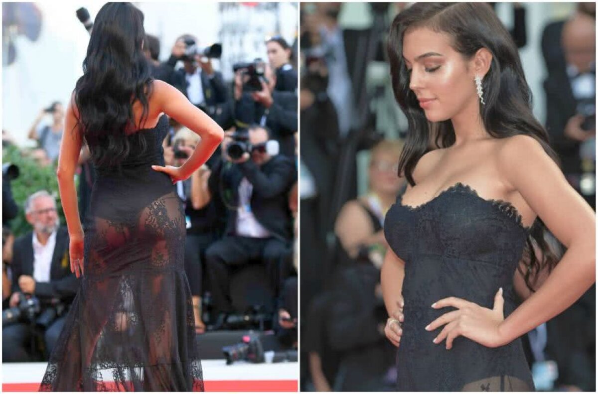 FOTO Georgina, cu fundul la vedere! Iubita lui Ronaldo a arătat tot pe covorul roșu