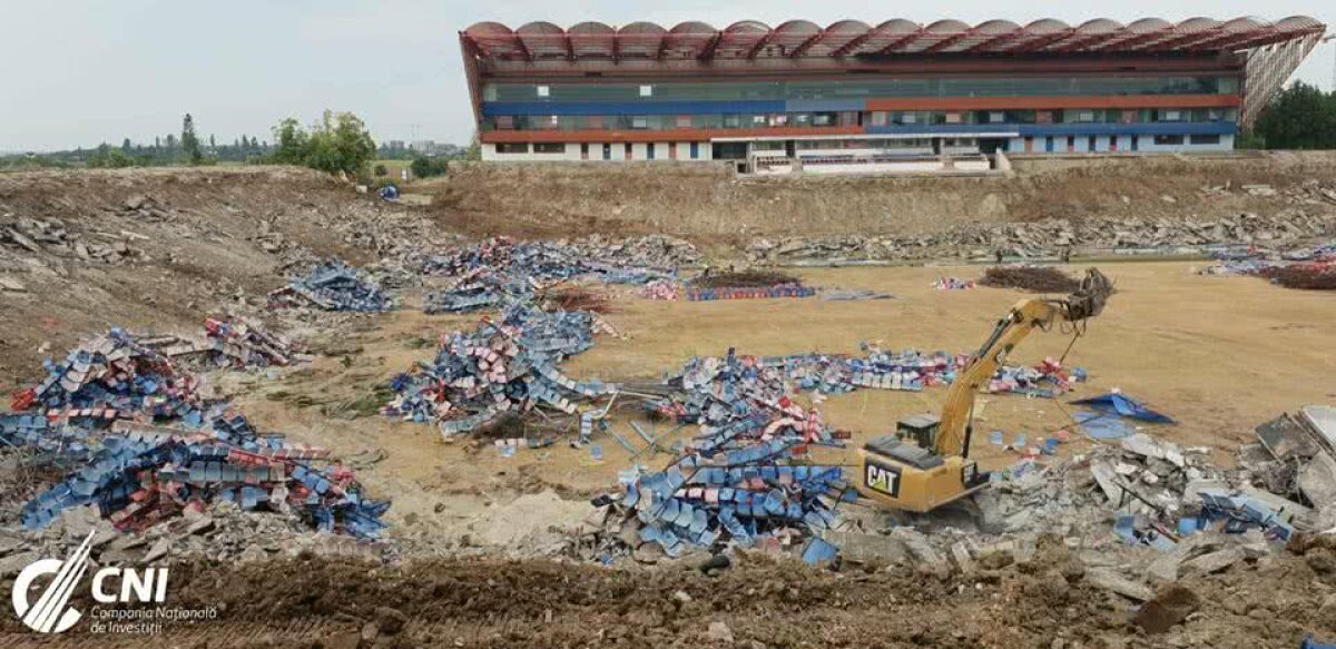 FOTO Noi imagini de pe Ghencea publicate de CNI! Cum arată acum arena pe care Steaua a scris istorie 