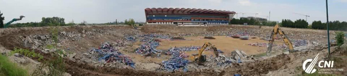 FOTO Noi imagini de pe Ghencea publicate de CNI! Cum arată acum arena pe care Steaua a scris istorie 