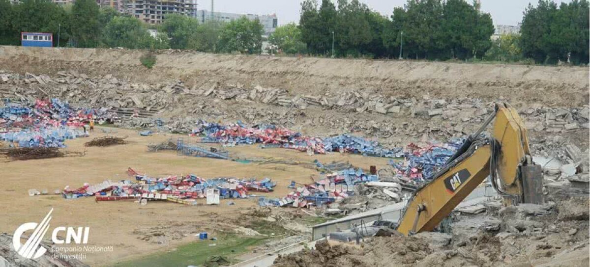 FOTO Noi imagini de pe Ghencea publicate de CNI! Cum arată acum arena pe care Steaua a scris istorie 