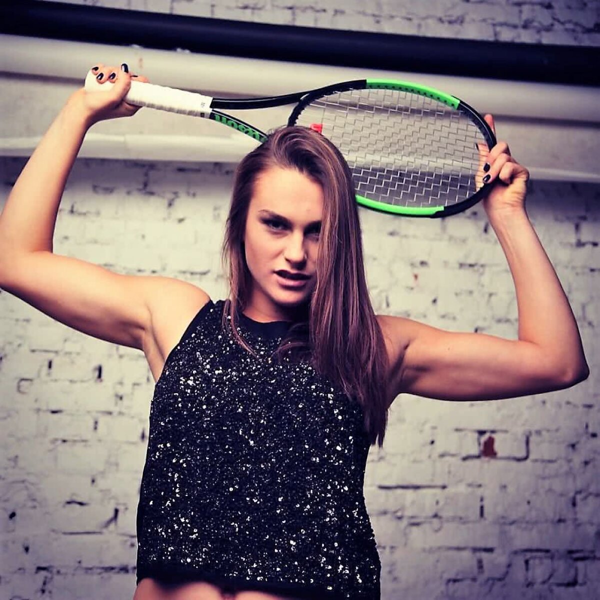 GALERIE FOTO Imagini incendiare cu Aryna Sabalenka, noua senzație din tenisul feminin 