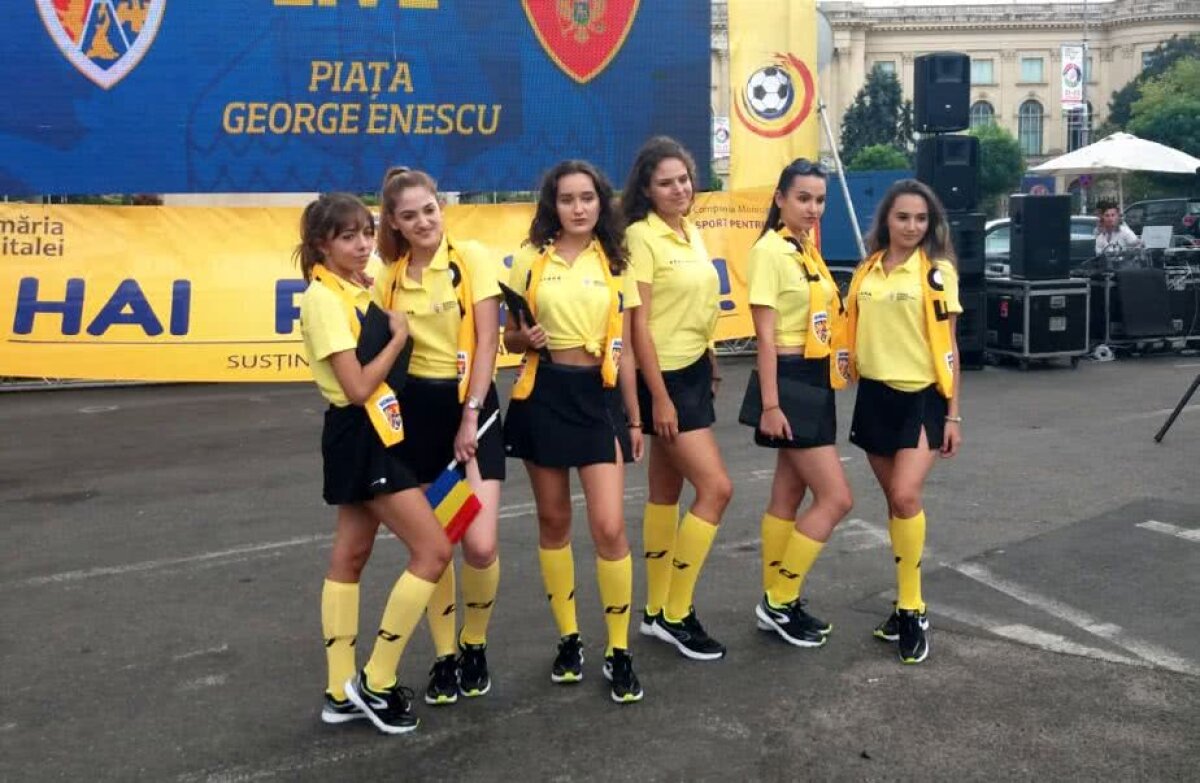 ROMÂNIA - MUNTENEGRU // VIDEO+FOTO Luptați pentru ei! Suporterii naționalei au început deja să vină la fan-zone-ul special amenajat în centrul Bucureștiului