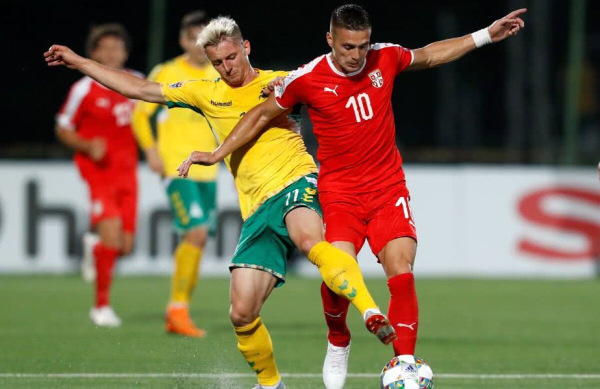 Liga Națiunilor // FOTO Lituania - Serbia 0-1, în grupa României » Lucescu a pierdut acasă cu Rusia + alte dueluri tari din Europa