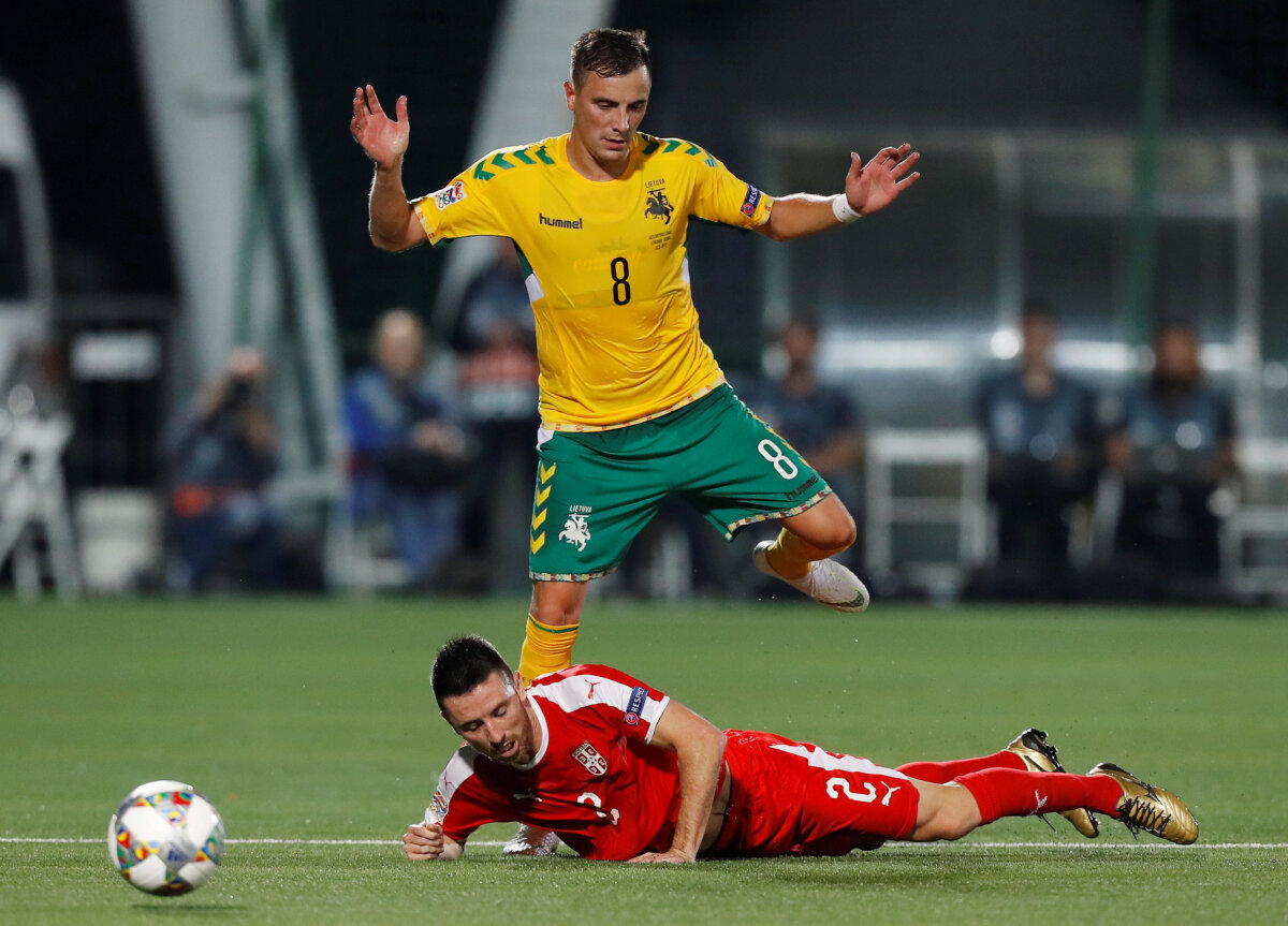 Liga Națiunilor // FOTO Lituania - Serbia 0-1, în grupa României » Lucescu a pierdut acasă cu Rusia + alte dueluri tari din Europa