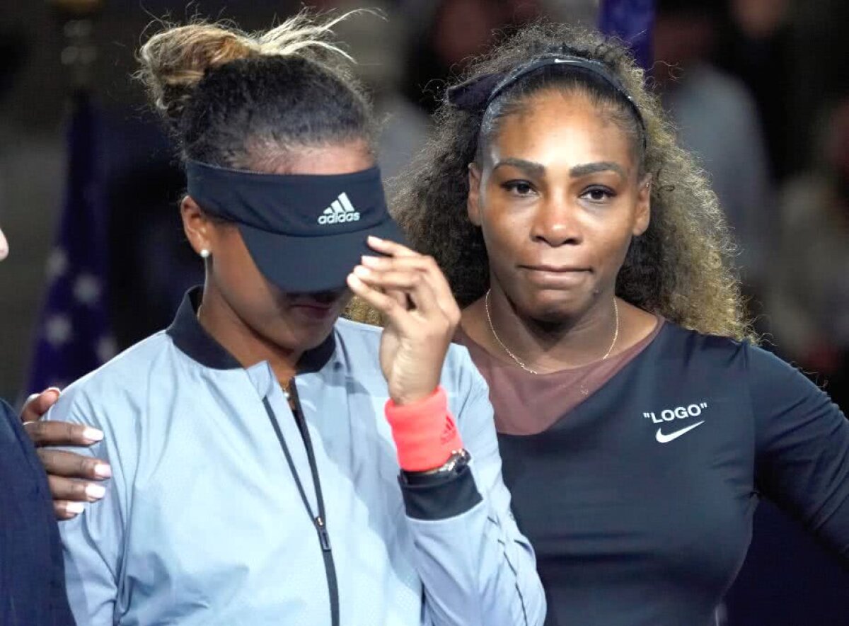 FOTO + VIDEO Momente incredibile la US Open! Serena Williams a pierdut finala cu Naomi Osaka după un meci scăpat de sub control: "Nu se poate! Eu nu trișez!"