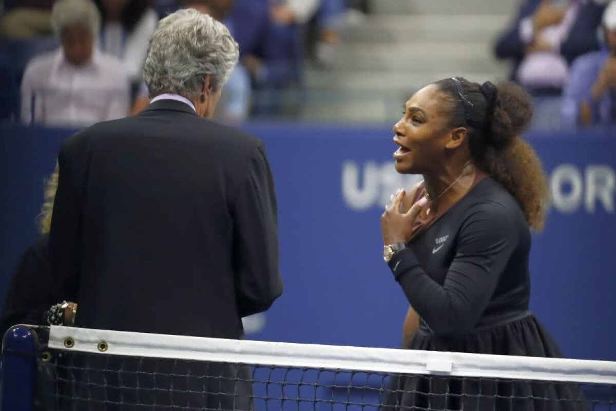 FOTO + VIDEO Momente incredibile la US Open! Serena Williams a pierdut finala cu Naomi Osaka după un meci scăpat de sub control: "Nu se poate! Eu nu trișez!"