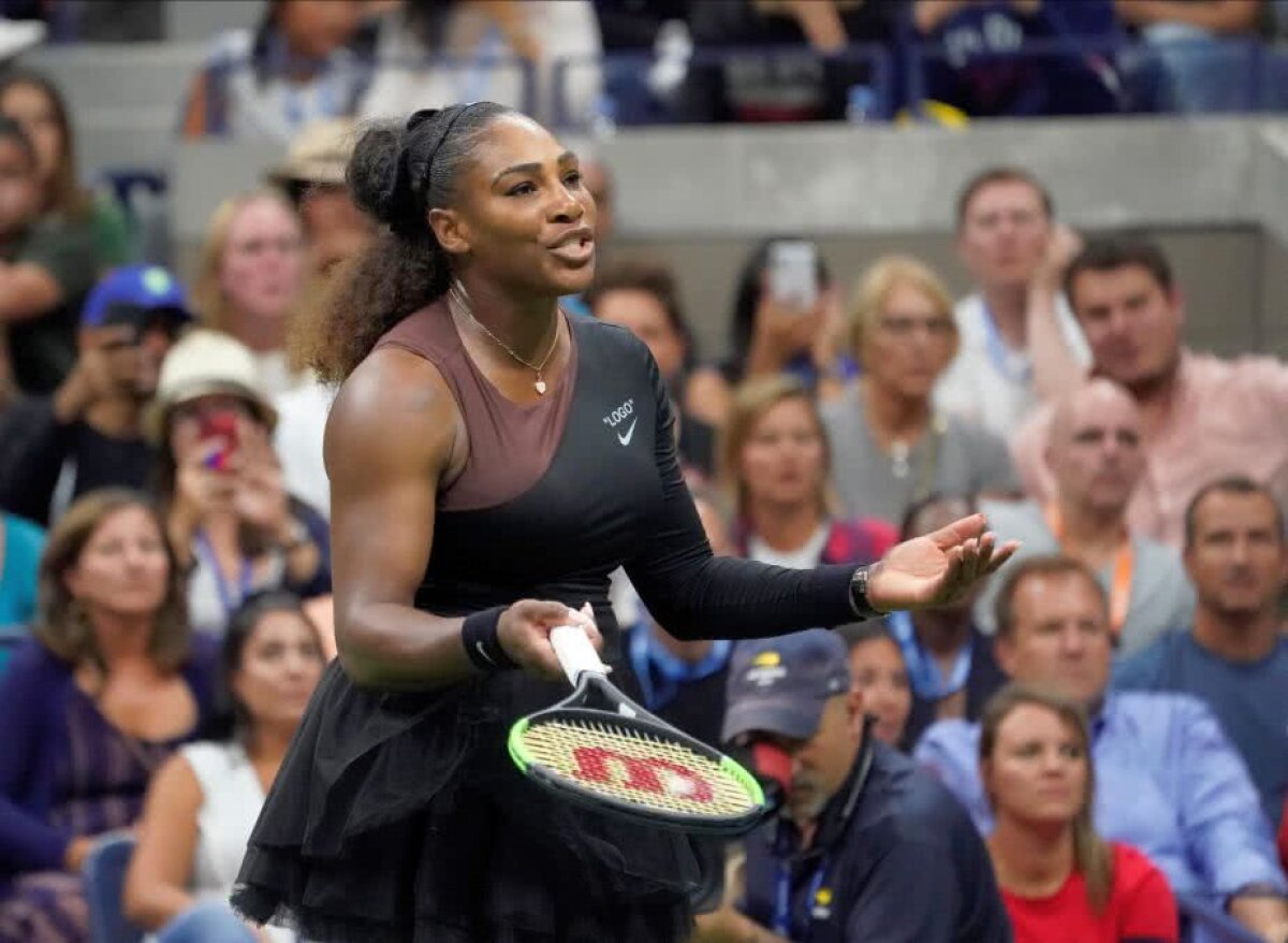 FOTO + VIDEO Momente incredibile la US Open! Serena Williams a pierdut finala cu Naomi Osaka după un meci scăpat de sub control: "Nu se poate! Eu nu trișez!"