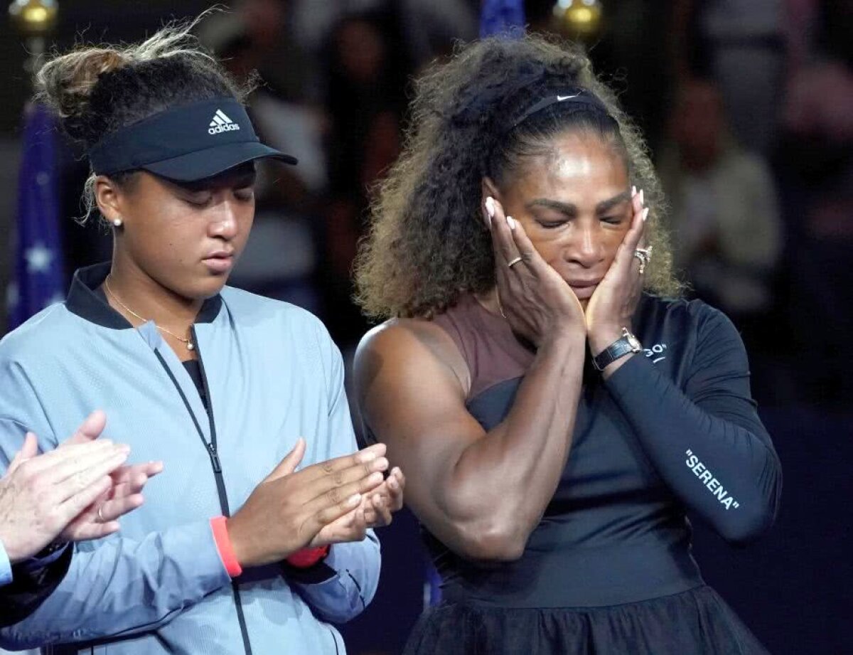 FOTO + VIDEO Momente incredibile la US Open! Serena Williams a pierdut finala cu Naomi Osaka după un meci scăpat de sub control: "Nu se poate! Eu nu trișez!"