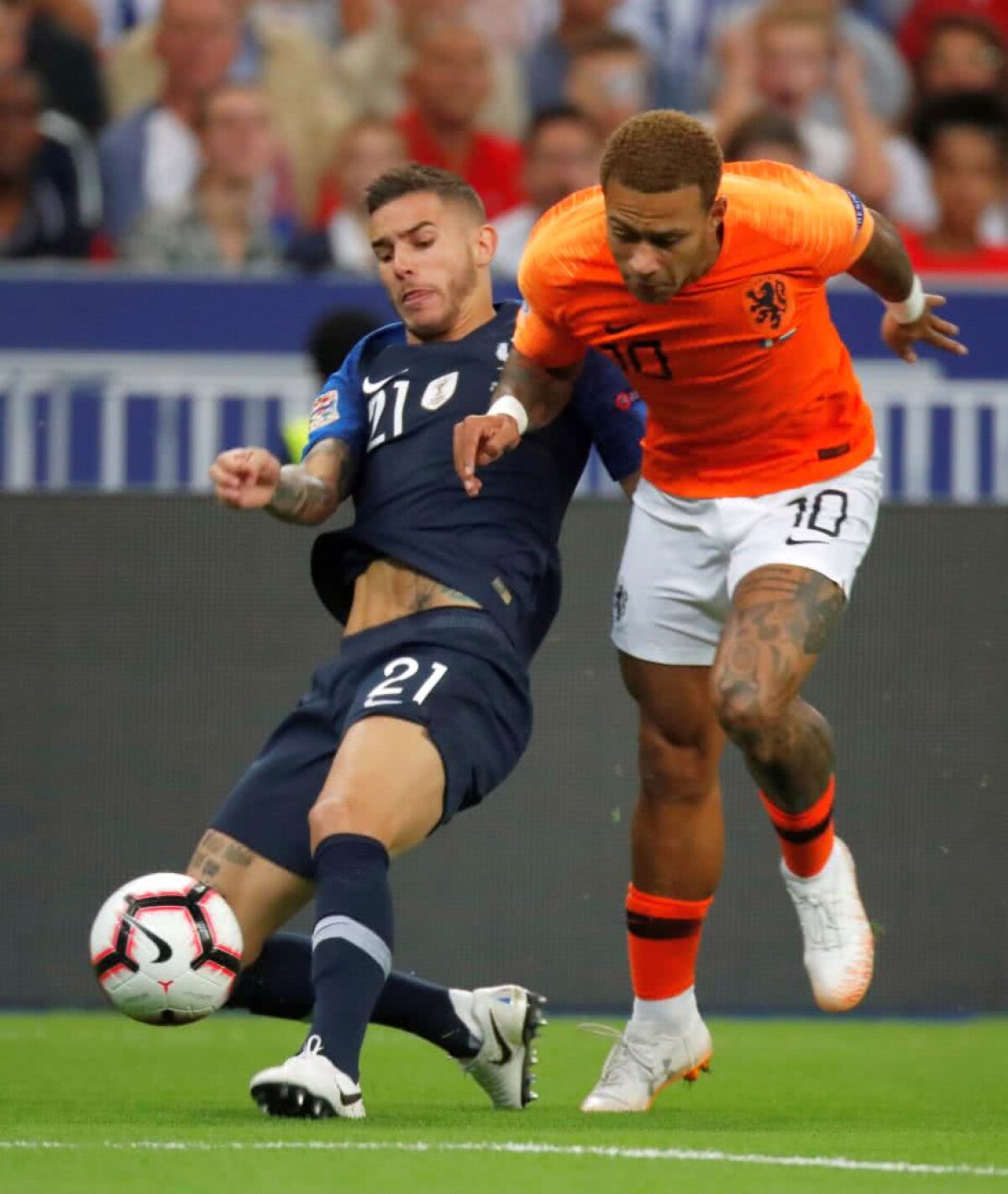 LIGA NAȚIUNILOR // FOTO Etapa 2 din Liga Națiunilor » Franța o bate pe Olanda în meciul zilei » Toate rezultatele de azi, marcatori, clasamente