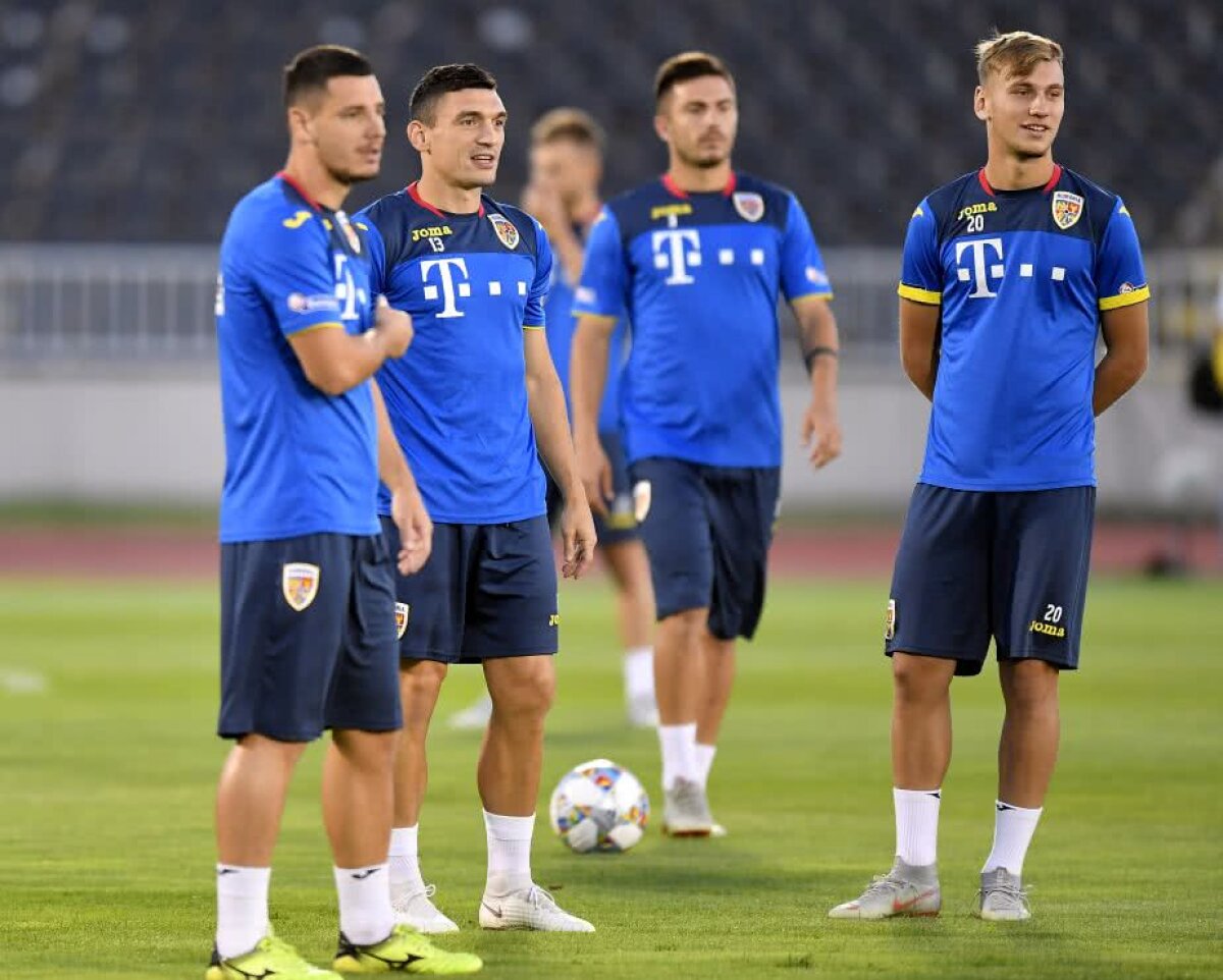 SERBIA - ROMÂNIA // GALERIE FOTO "Naționala" cu zâmbetul pe buze » Contra a condus antrenamentul oficial supravegheat de Sânmărtean