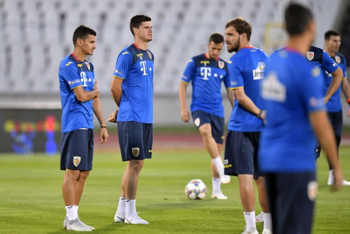 SERBIA - ROMÂNIA // GALERIE FOTO "Naționala" cu zâmbetul pe buze » Contra a condus antrenamentul oficial supravegheat de Sânmărtean