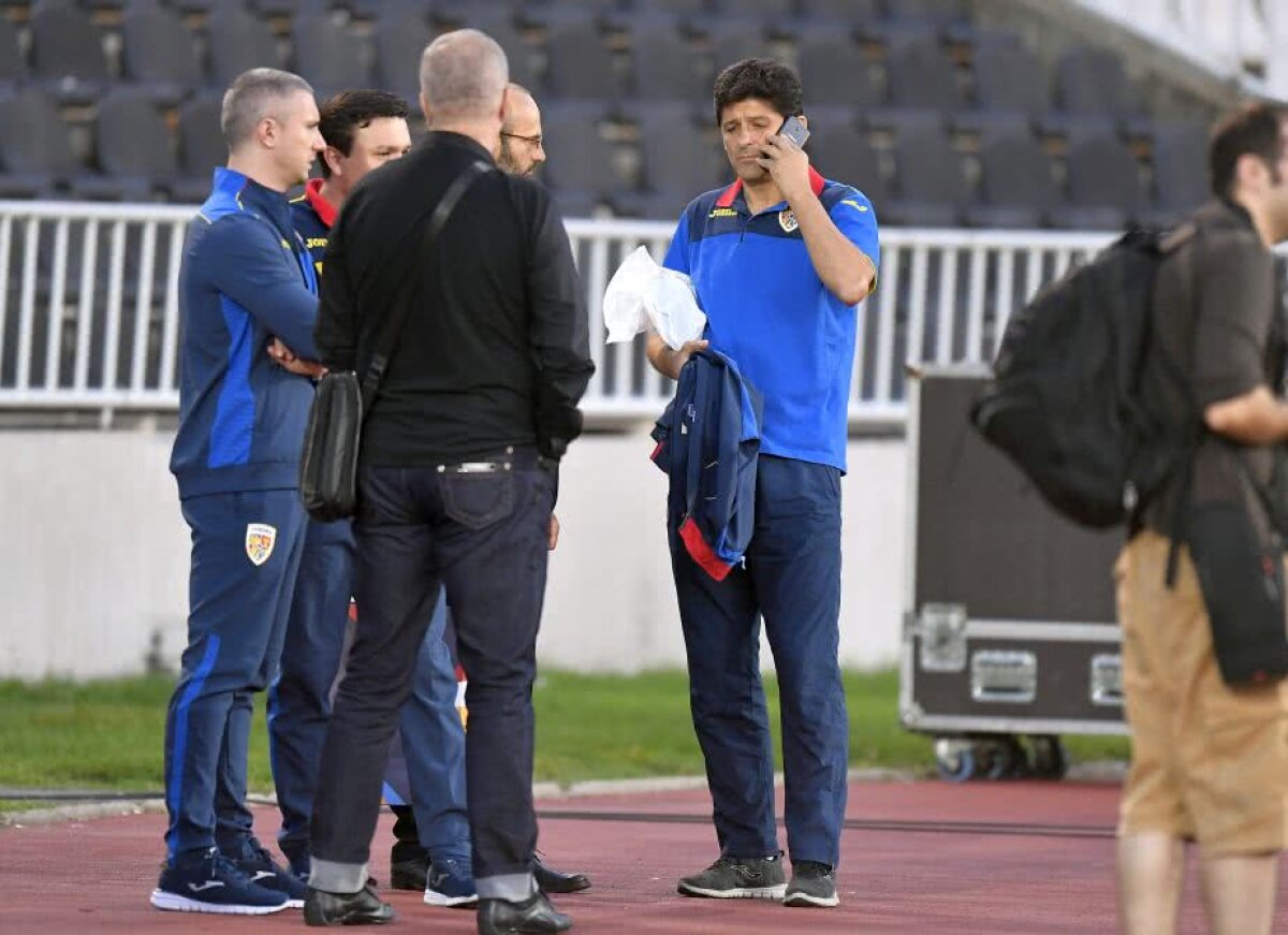 SERBIA - ROMÂNIA // GALERIE FOTO "Naționala" cu zâmbetul pe buze » Contra a condus antrenamentul oficial supravegheat de Sânmărtean