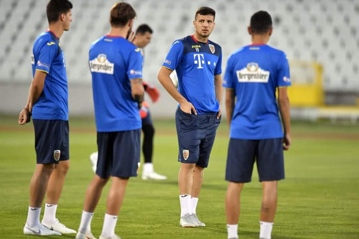 SERBIA - ROMÂNIA // GALERIE FOTO "Naționala" cu zâmbetul pe buze » Contra a condus antrenamentul oficial supravegheat de Sânmărtean