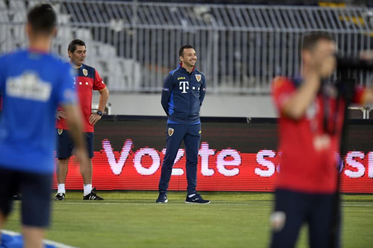 SERBIA - ROMÂNIA // GALERIE FOTO "Naționala" cu zâmbetul pe buze » Contra a condus antrenamentul oficial supravegheat de Sânmărtean