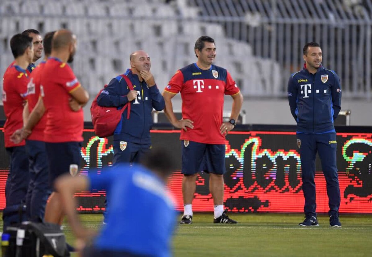 SERBIA - ROMÂNIA // GALERIE FOTO "Naționala" cu zâmbetul pe buze » Contra a condus antrenamentul oficial supravegheat de Sânmărtean