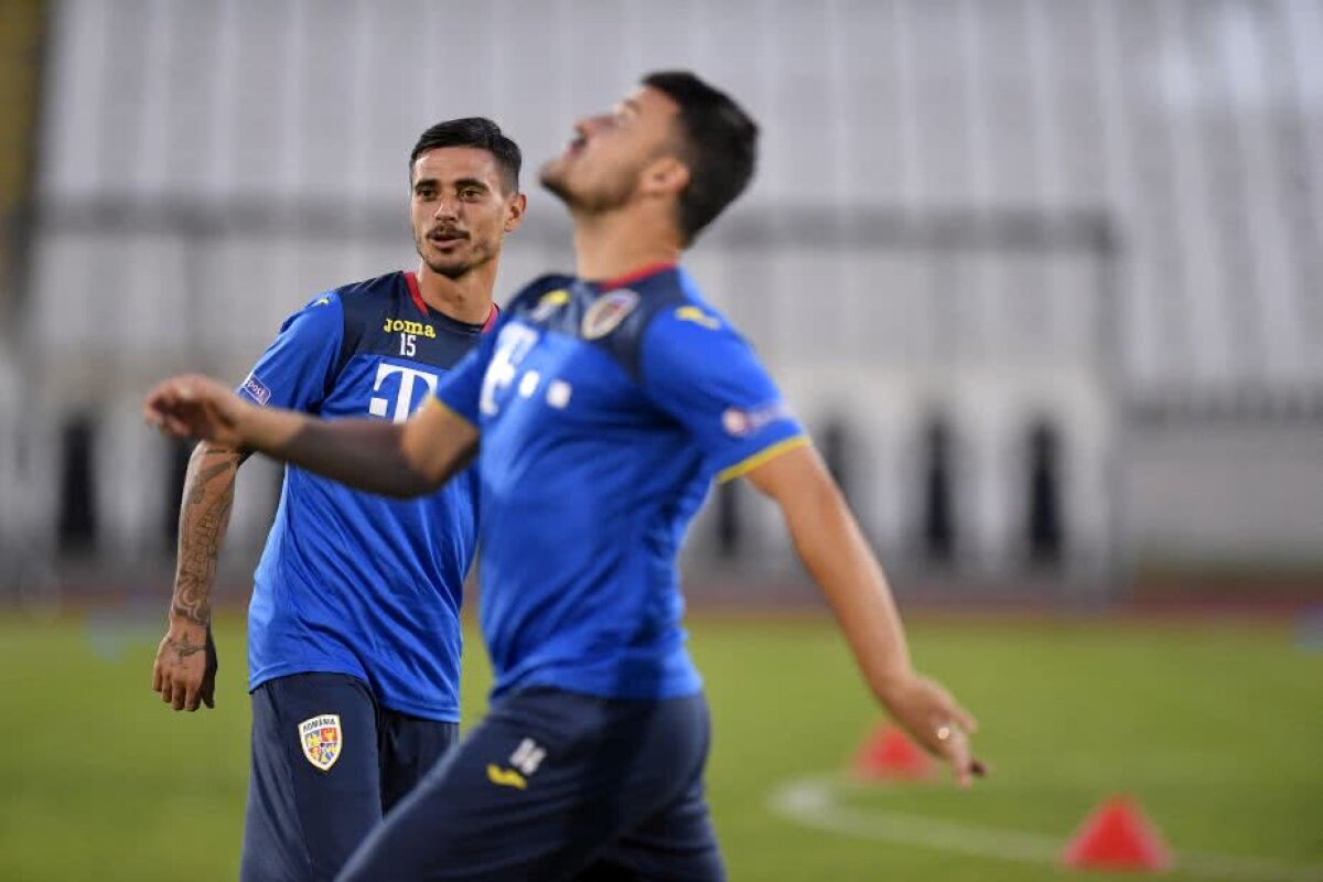 SERBIA - ROMÂNIA // GALERIE FOTO "Naționala" cu zâmbetul pe buze » Contra a condus antrenamentul oficial supravegheat de Sânmărtean