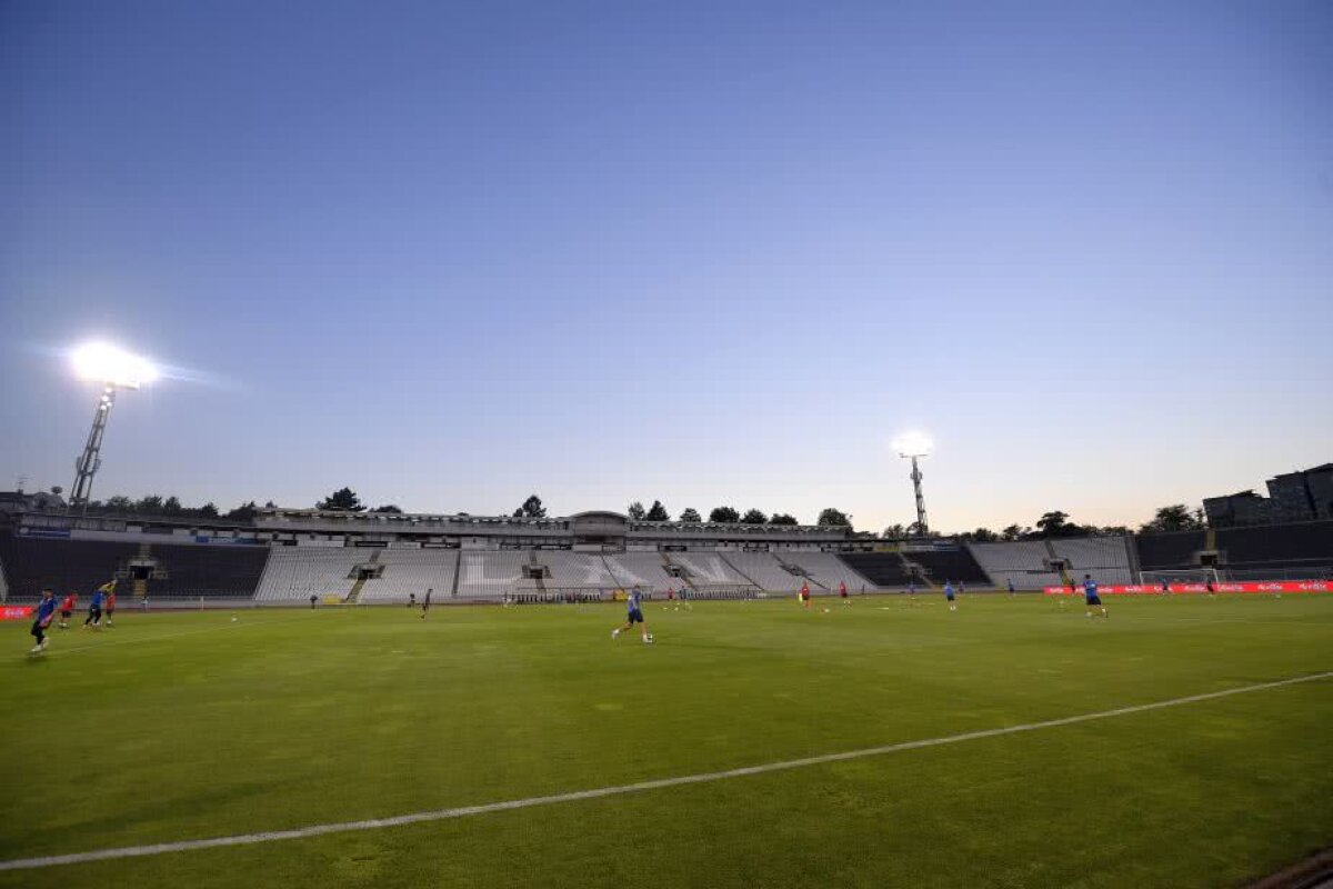 SERBIA - ROMÂNIA // GALERIE FOTO "Naționala" cu zâmbetul pe buze » Contra a condus antrenamentul oficial supravegheat de Sânmărtean