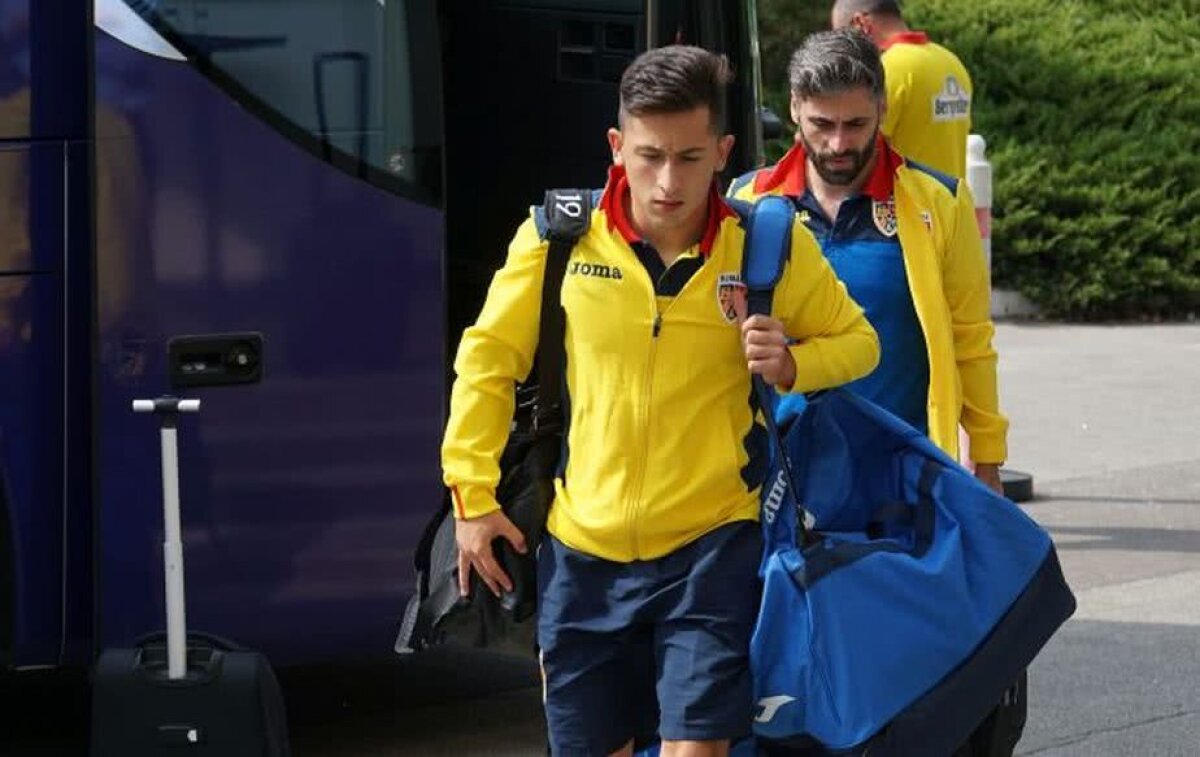 ROMÂNIA U21 - BOSNIA U21 » "Tricolorii mici" au ajuns astăzi la Constanța » Cine a fost show-man-ul trupei lui Mirel Rădoi :) 