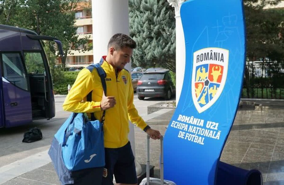 ROMÂNIA U21 - BOSNIA U21 » "Tricolorii mici" au ajuns astăzi la Constanța » Cine a fost show-man-ul trupei lui Mirel Rădoi :) 