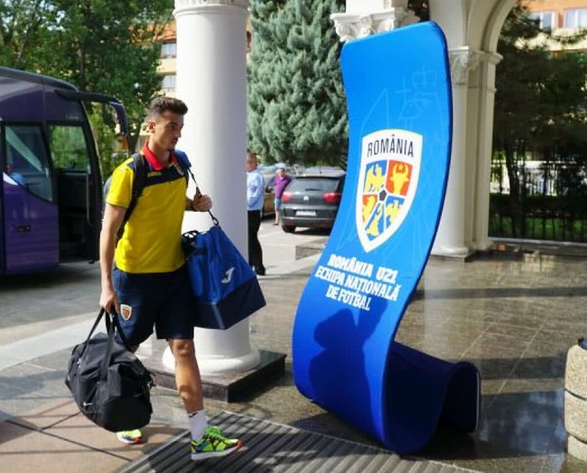 ROMÂNIA U21 - BOSNIA U21 » "Tricolorii mici" au ajuns astăzi la Constanța » Cine a fost show-man-ul trupei lui Mirel Rădoi :) 