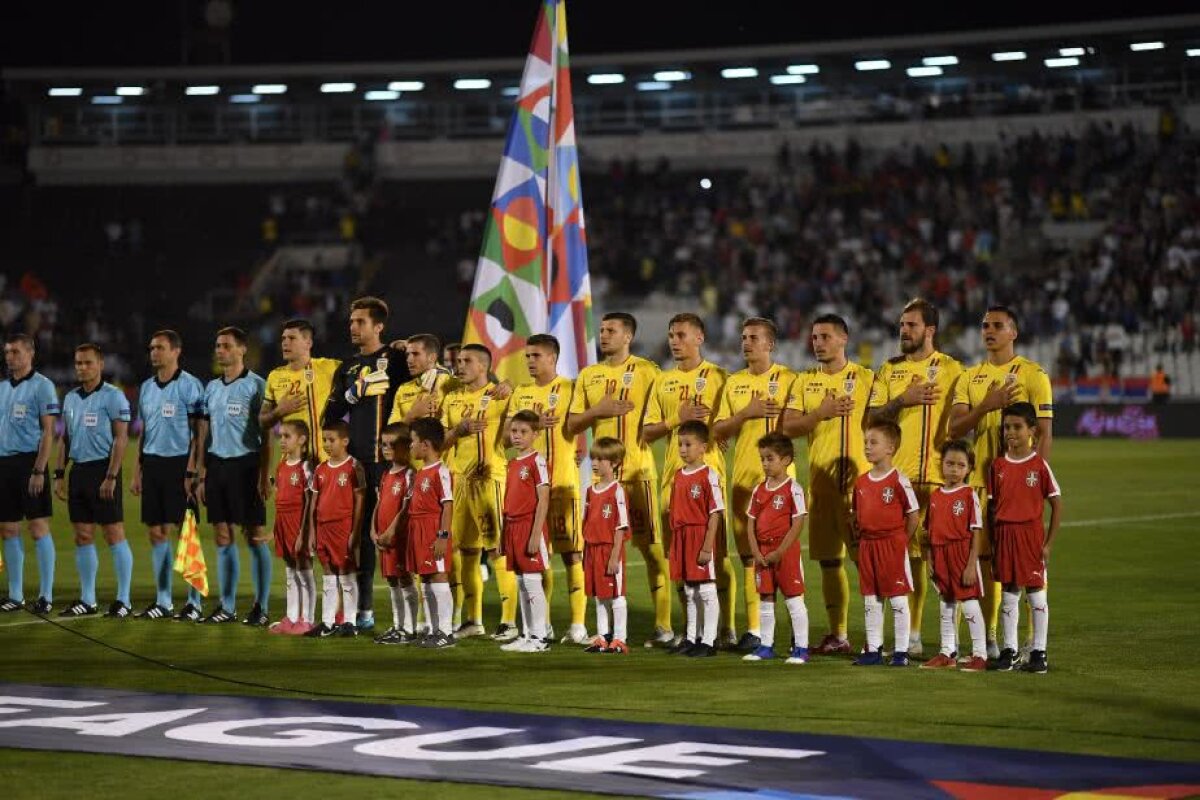 FOTO Serbia - România 2-2 » Echipa lui Cosmin Contra a revenit de două ori și este neînvinsă în Liga Națiunilor