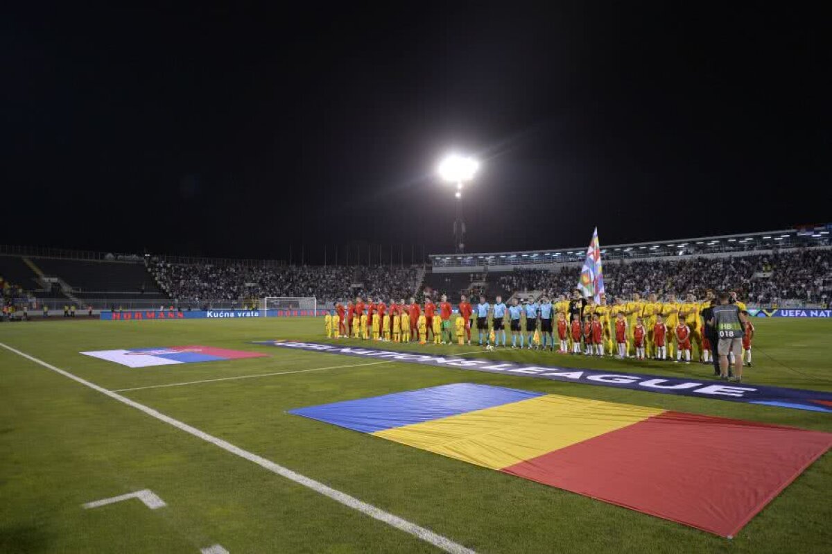 FOTO Serbia - România 2-2 » Echipa lui Cosmin Contra a revenit de două ori și este neînvinsă în Liga Națiunilor